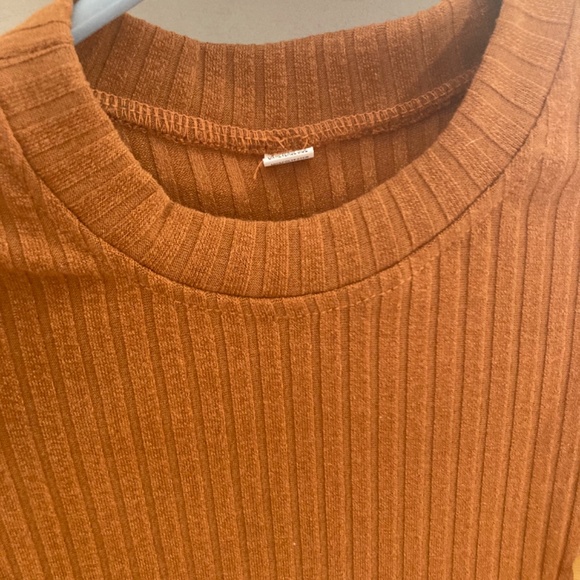 Girls 7/8 Last Leaf Fall Dress Golden Yellow Honey Dress Sheer Ribbed - Picture 12 of 14